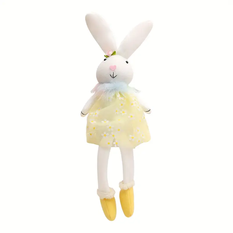 Slim Rabbit Plush Toys Long Leg Plush Toy Custom Colour Cute Plushies for Holiday Gifts,KingKong Toys