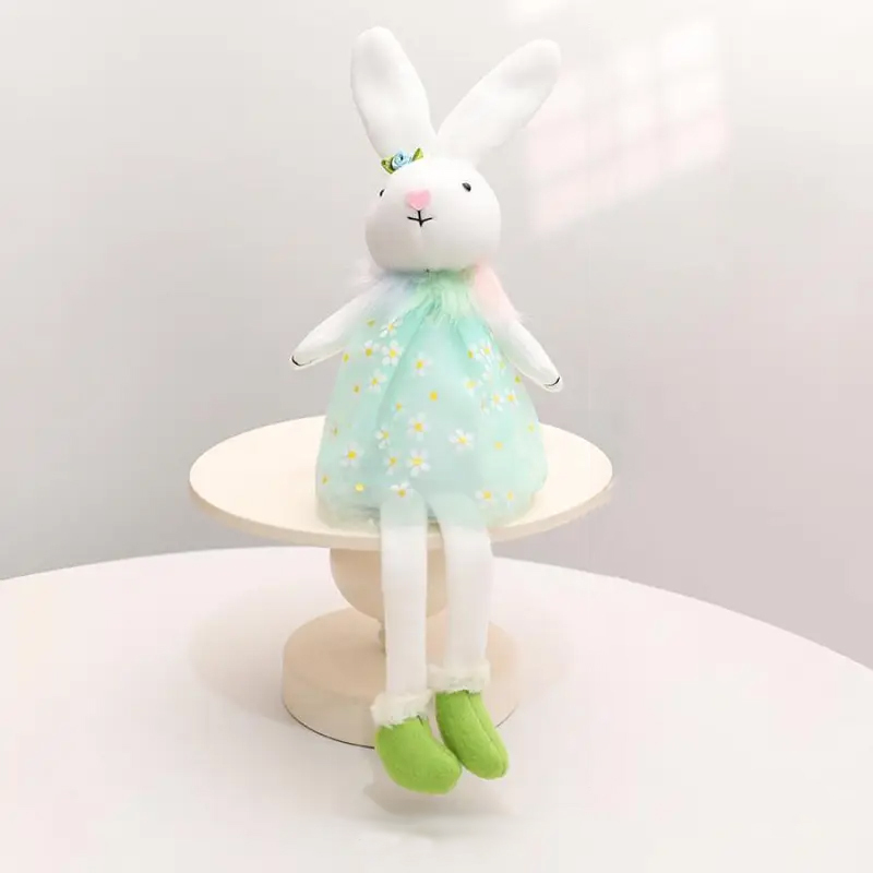Slim Rabbit Plush Toys Long Leg Plush Toy Custom Colour Cute Plushies for Holiday Gifts,KingKong Toys
