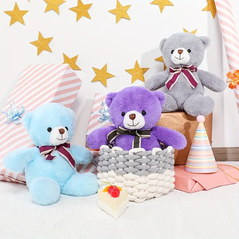 Festival Gift Plush Bear 12 Inch 30cm Plush Toys Manufacturer Stuffed Animal Toy Super Soft,KingKong Toys