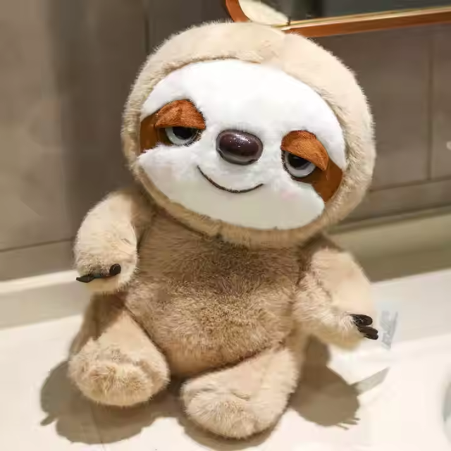 Famous Mystery Box 30cm Plush Toys Labubus Manufacturer Stuffed Animal Sloth Toy,KingKong Toys