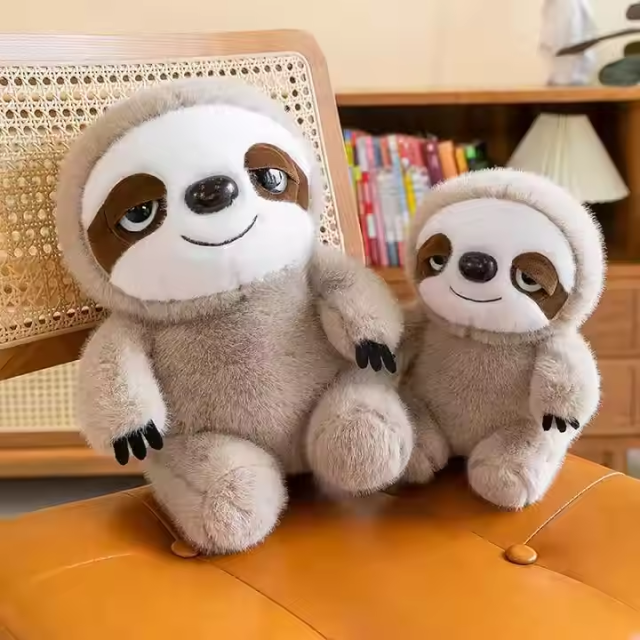Famous Mystery Box 30cm Plush Toys Labubus Manufacturer Stuffed Animal Sloth Toy,KingKong Toys