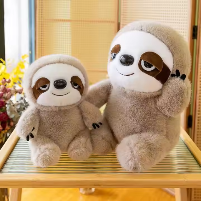 Famous Mystery Box 30cm Plush Toys Labubus Manufacturer Stuffed Animal Sloth Toy,KingKong Toys