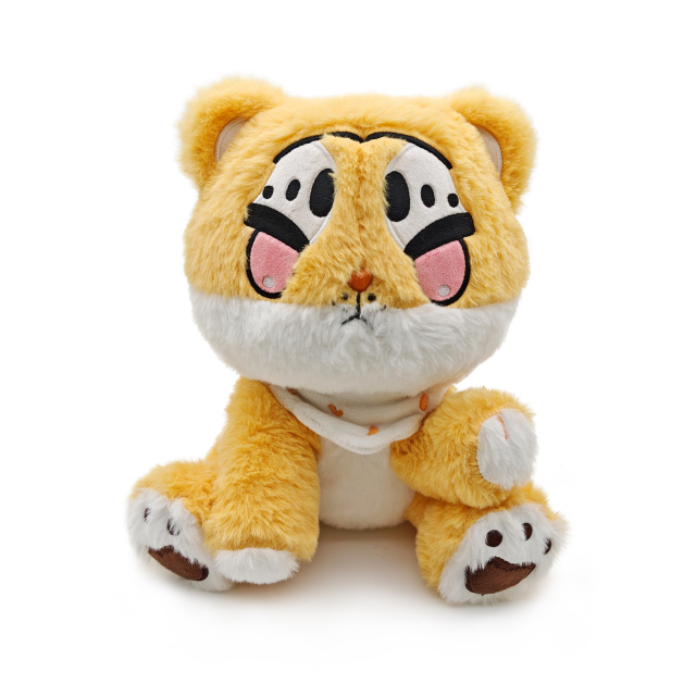 Tiger Plush Yellow Mascot Branded Original Animal Toys Plush Custom Toys for Kids Gift,KingKong Toys