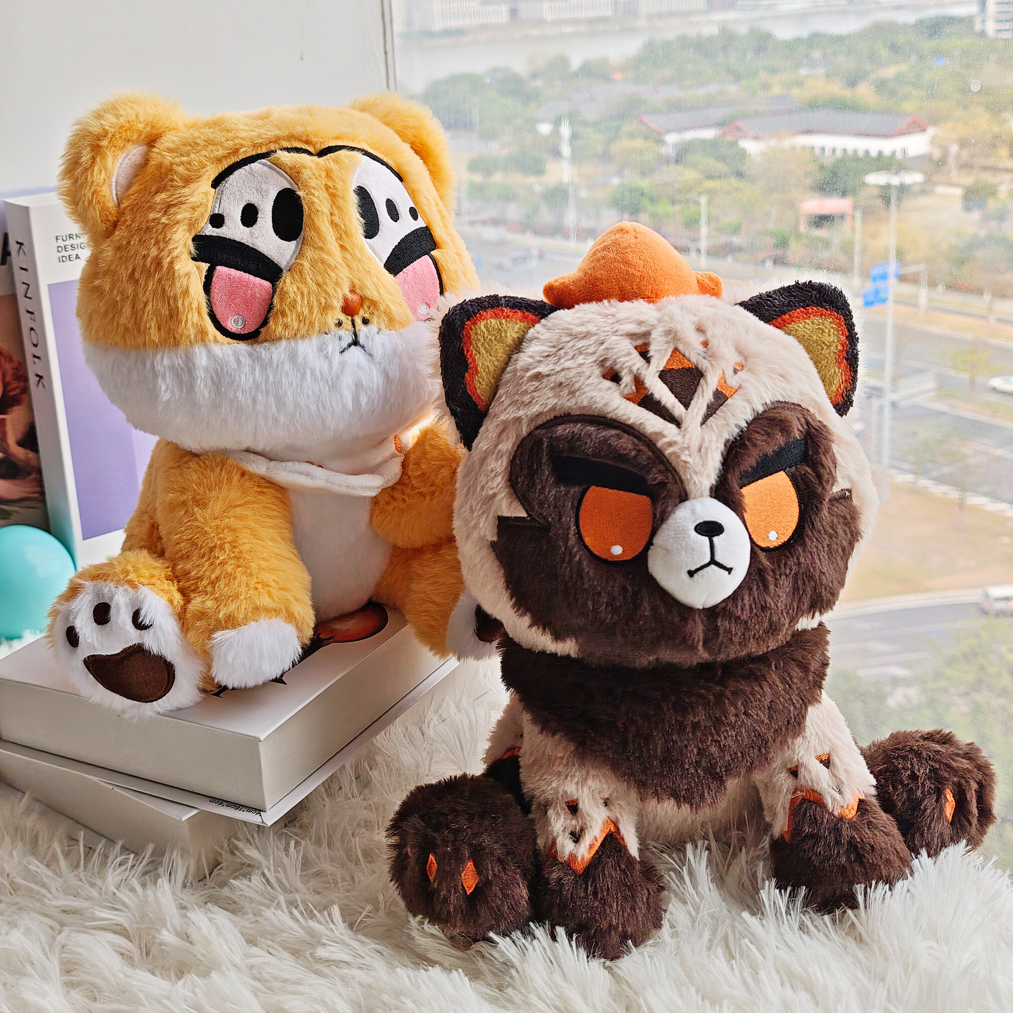 Tiger Plush Yellow Mascot Branded Original Animal Toys Plush Custom Toys for Kids Gift,KingKong Toys