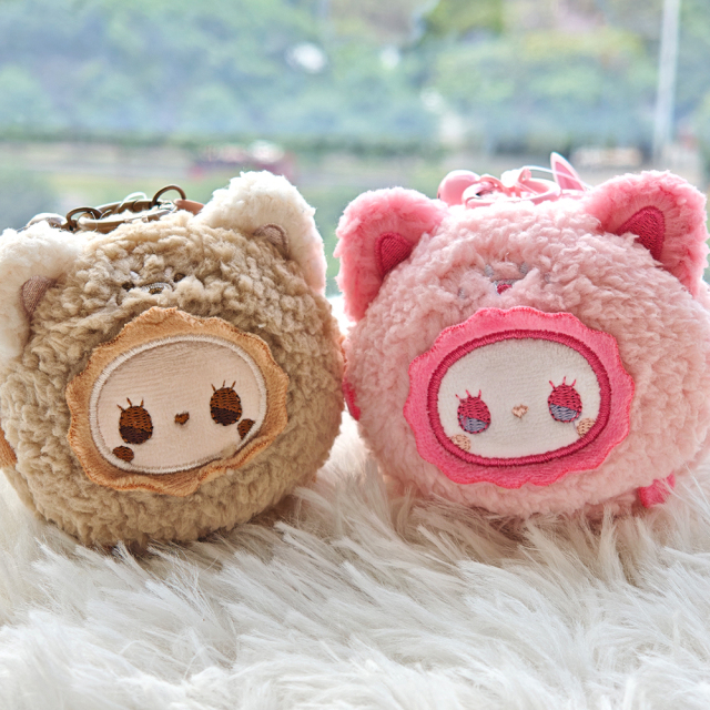 Original LuckyEmma Rua Rua Zoo Series Blind Box Custom Mystery Box Keychain,KingKong Toys