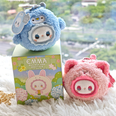 Original LuckyEmma Rua Rua Zoo Series Blind Box Custom Mystery Box Keychain,KingKong Toys