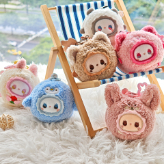 Original LuckyEmma Rua Rua Zoo Series Blind Box Custom Mystery Box Keychain,KingKong Toys