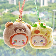 Scented Sachet Keychain Pendant Girls Gift Keychain Squishy Bag Charm Blind Box,KingKong Toys