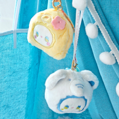 PuPu Panda Zoo Series Scented Plush Keychain Bag Charm Popular Blind Box Plushes,KingKong Toys