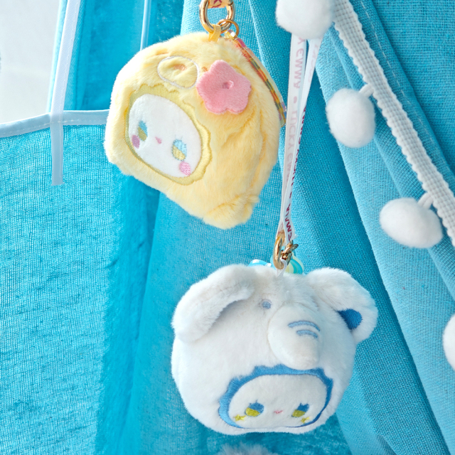 PuPu Panda Zoo Series Scented Plush Keychain Bag Charm Popular Blind Box Plushes,KingKong Toys