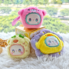 Scented Sachet Keychain Squishy Blind Box Rua Rua Zoo Series Animal Kingdom Plushes,KingKong Toys