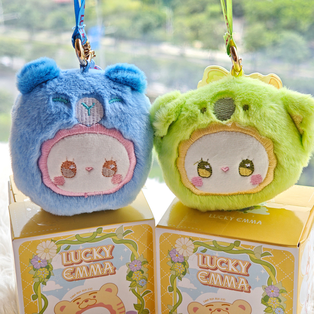 Scented Sachet Keychain Squishy Blind Box Rua Rua Zoo Series Animal Kingdom Plushes,KingKong Toys