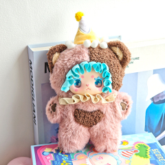 New Emma Anime Figures Blind Box Lovely Emma Mysterious Box flavor twist Vinyl Plush Series,KingKong Toys