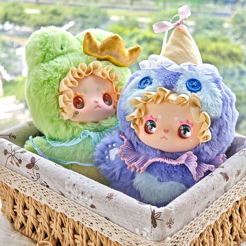 Original LOVELY EMMA Strange Flavor Party Series Mystery Blind Box Kawaii Plush Keychains Toys,KingKong Toys