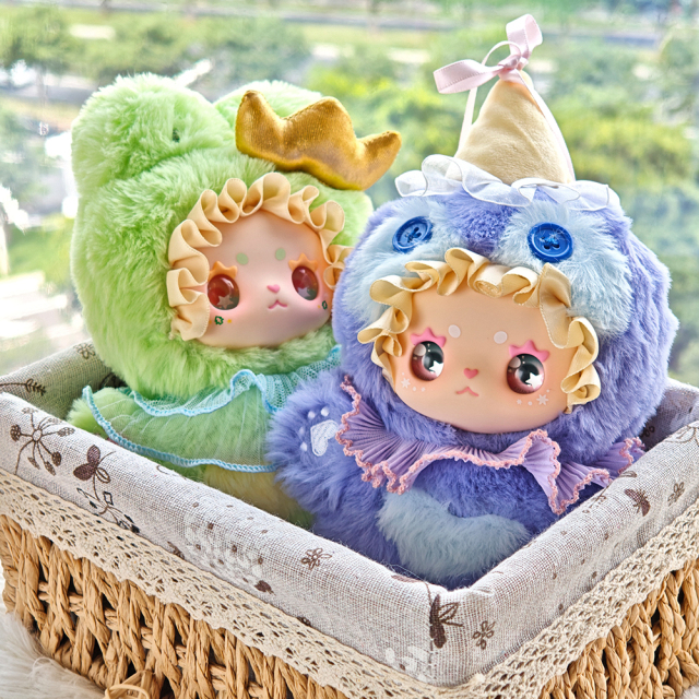 Original LOVELY EMMA Strange Flavor Party Series Mystery Blind Box Kawaii Plush Keychains Toys,KingKong Toys