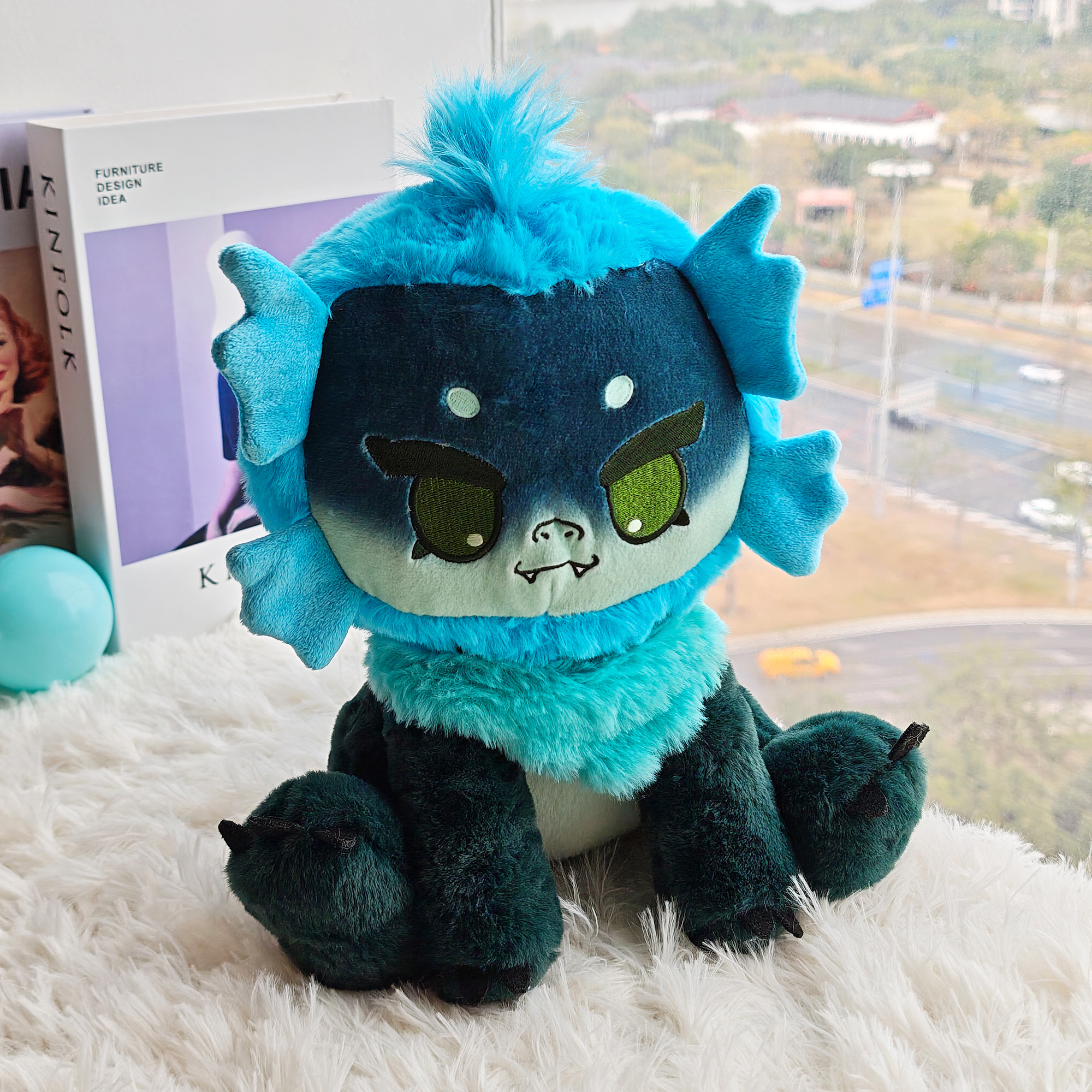 Anime Plush Toy Blue Animal Manufacturer Custom Plushies Unique Stuffed Toys,KingKong Toys