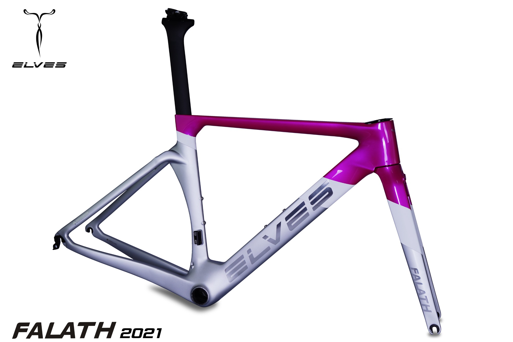 ElVES　Falath Pro disc S\46サイズ　フレームセット Elves Falath Pro Disc Carbon Road framesets