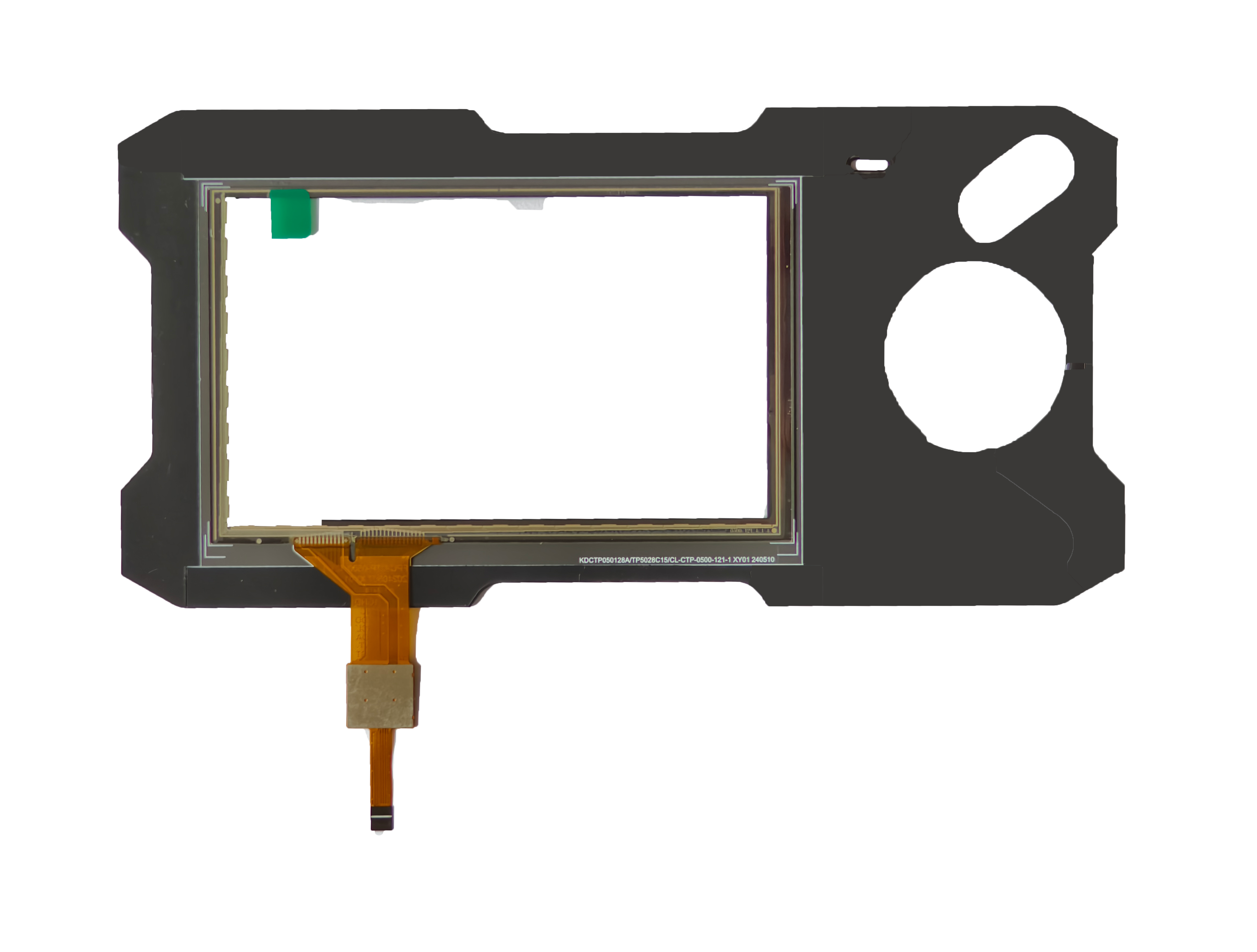 5.0 inch capacitive touch screen