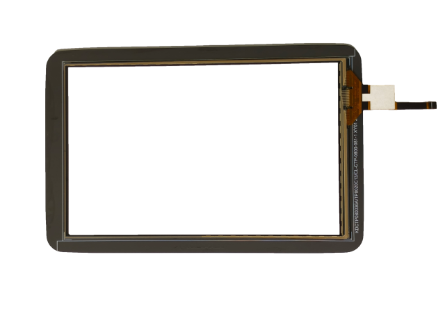 8-inch capacitive touch screen