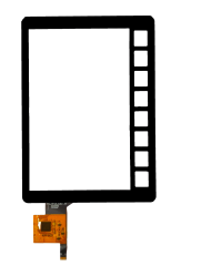 8.0  inch capacitive -touch screen