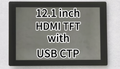 12.1 inch HDMI interface LCD -display assembly