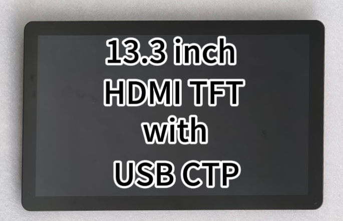 13.3 inch HDMI interface LCD -display assembly