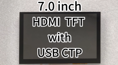 7.0 inch HDMI interface LCD -display assembly