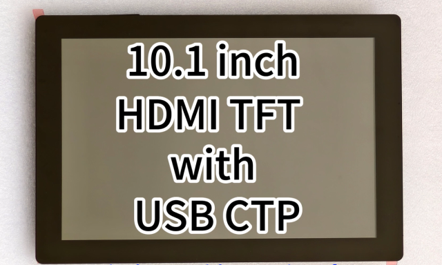 10.1 inch HDMI interface LCD display assembly