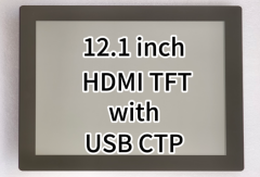 12.1 inch HDMI interface LCD display assembly