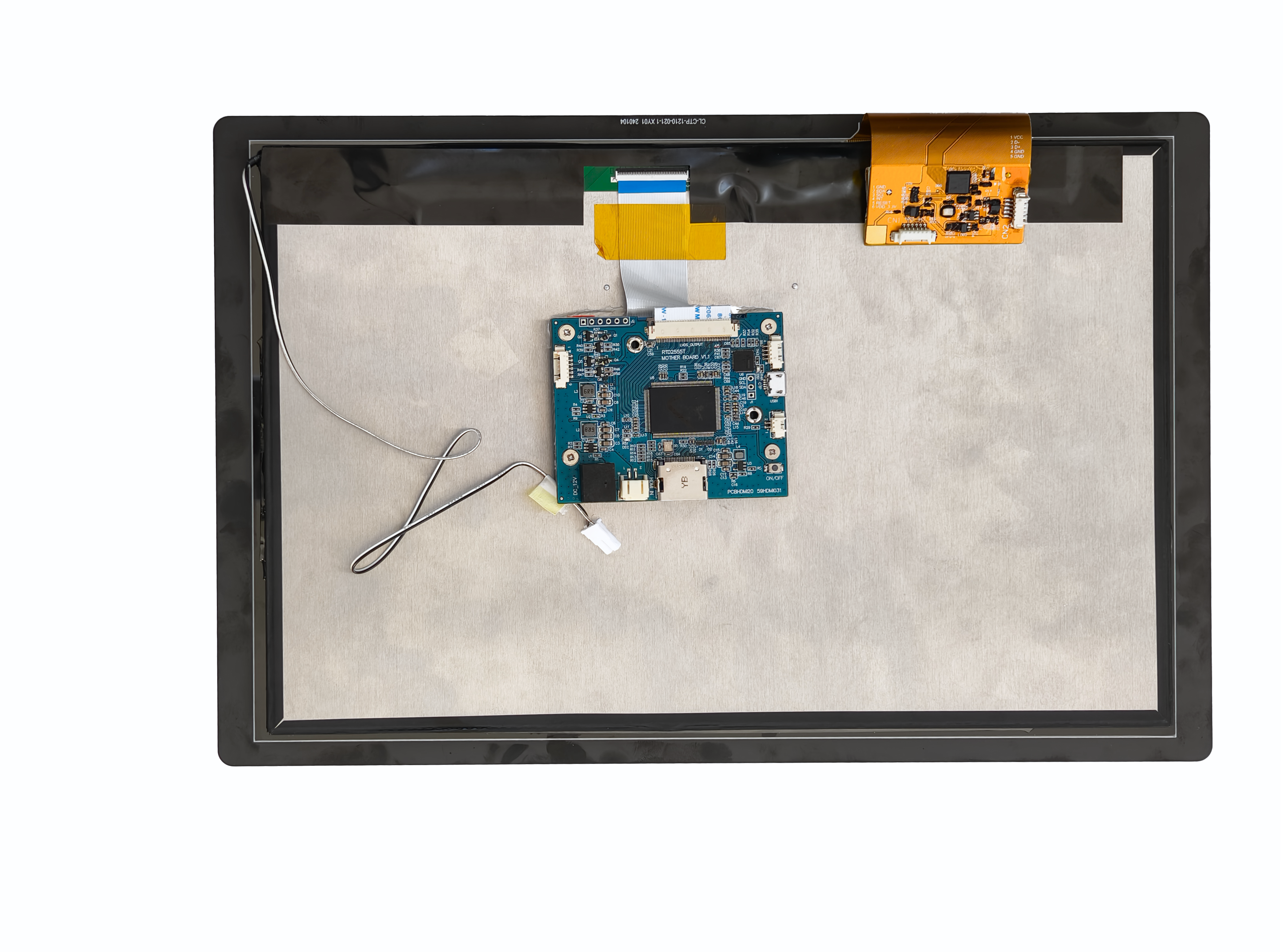 12.1 inch HDMI interface LCD -display assembly