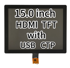 15.0 inch HDMI interface LCD -display assembly