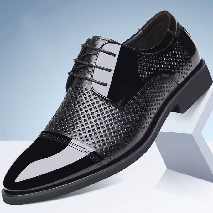 Genuine Men's Leather Shoes Commercial Leather Casual Men's Shoes Non-slip Soft Sole