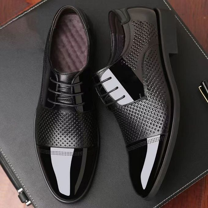 Genuine Men's Leather Shoes Commercial Leather Casual Men's Shoes Non-slip Soft Sole