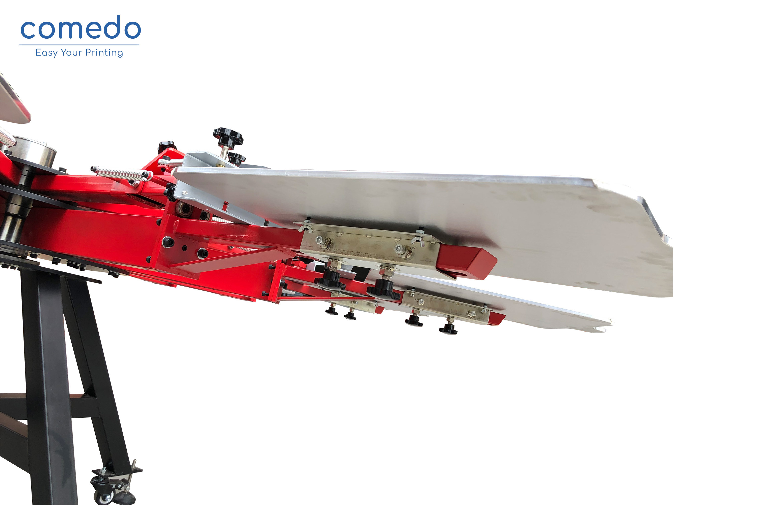Micro Registration 12 Color 12 Station Aluminum Tshirt Silk Screen Printing Machine Press