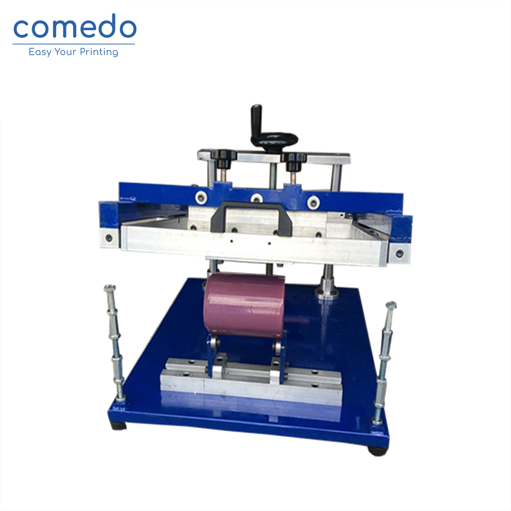 Comedo factory direct selling cup printing cylindrical screen printing machine