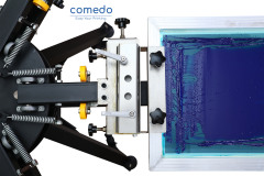 Screen Printing machine with micro registration 6 color 6 station KMD606-MR