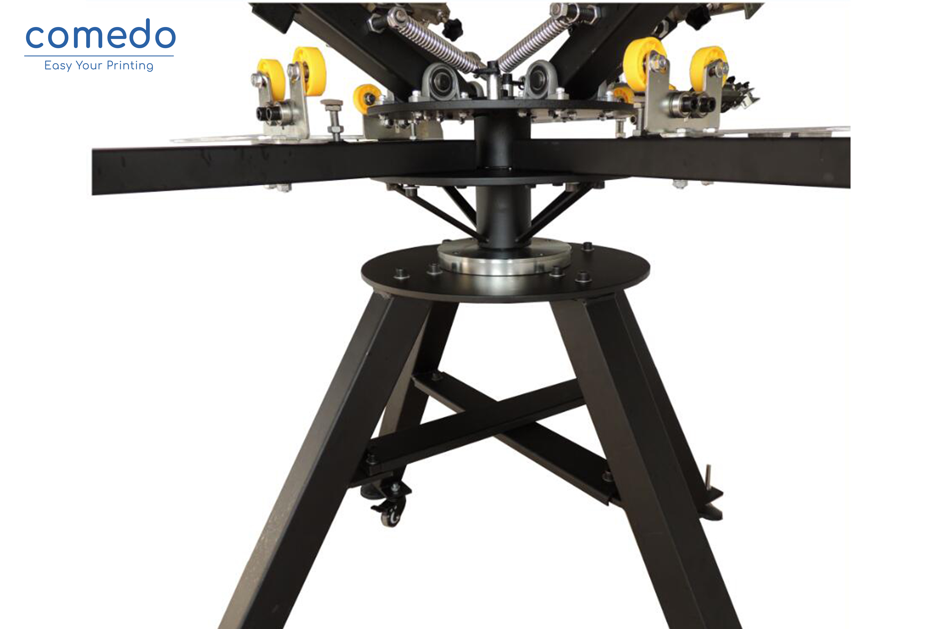 Screen Printing machine with micro registration 6 color 6 station KMD606-MR