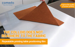 Printed positioning double sided plate film