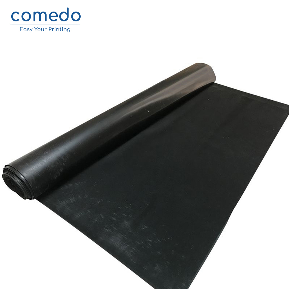 Screen printing rubber blanket for exposure machine