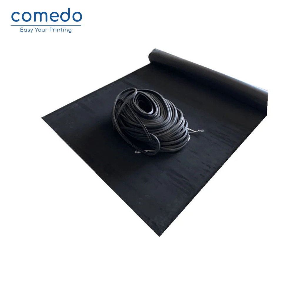 Screen printing rubber blanket for exposure machine