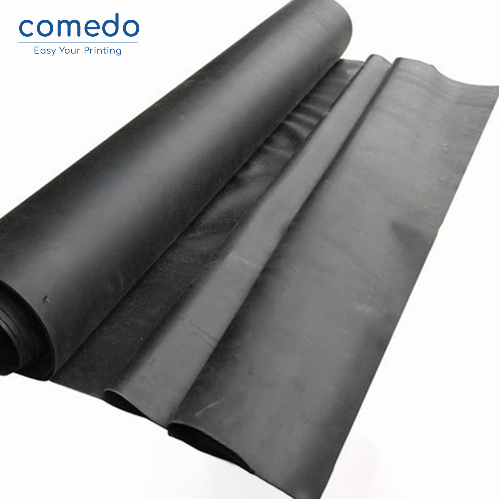 Screen printing rubber blanket for exposure machine