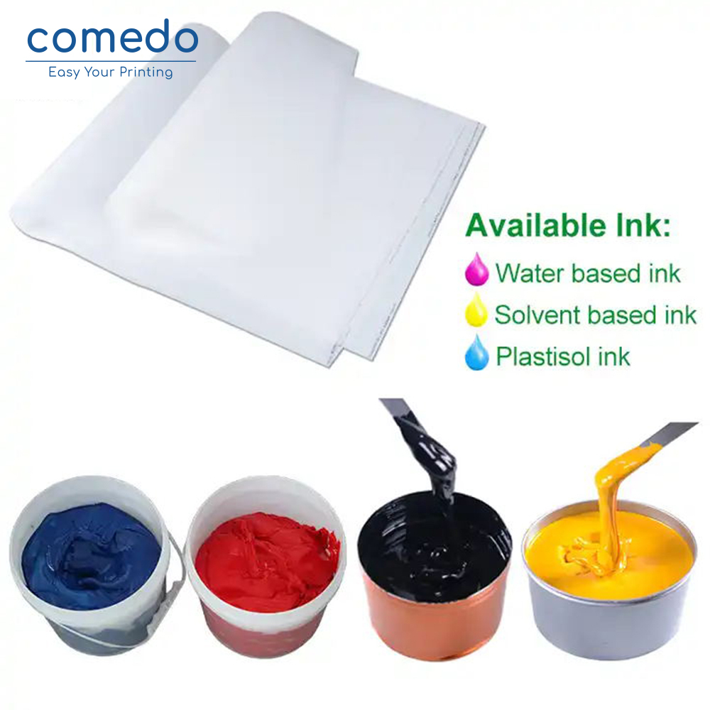 Clear matte Cold Hot Peel 10 micron Pet Release Heat Transfer Film For Pet Film Transfer Screen Printing