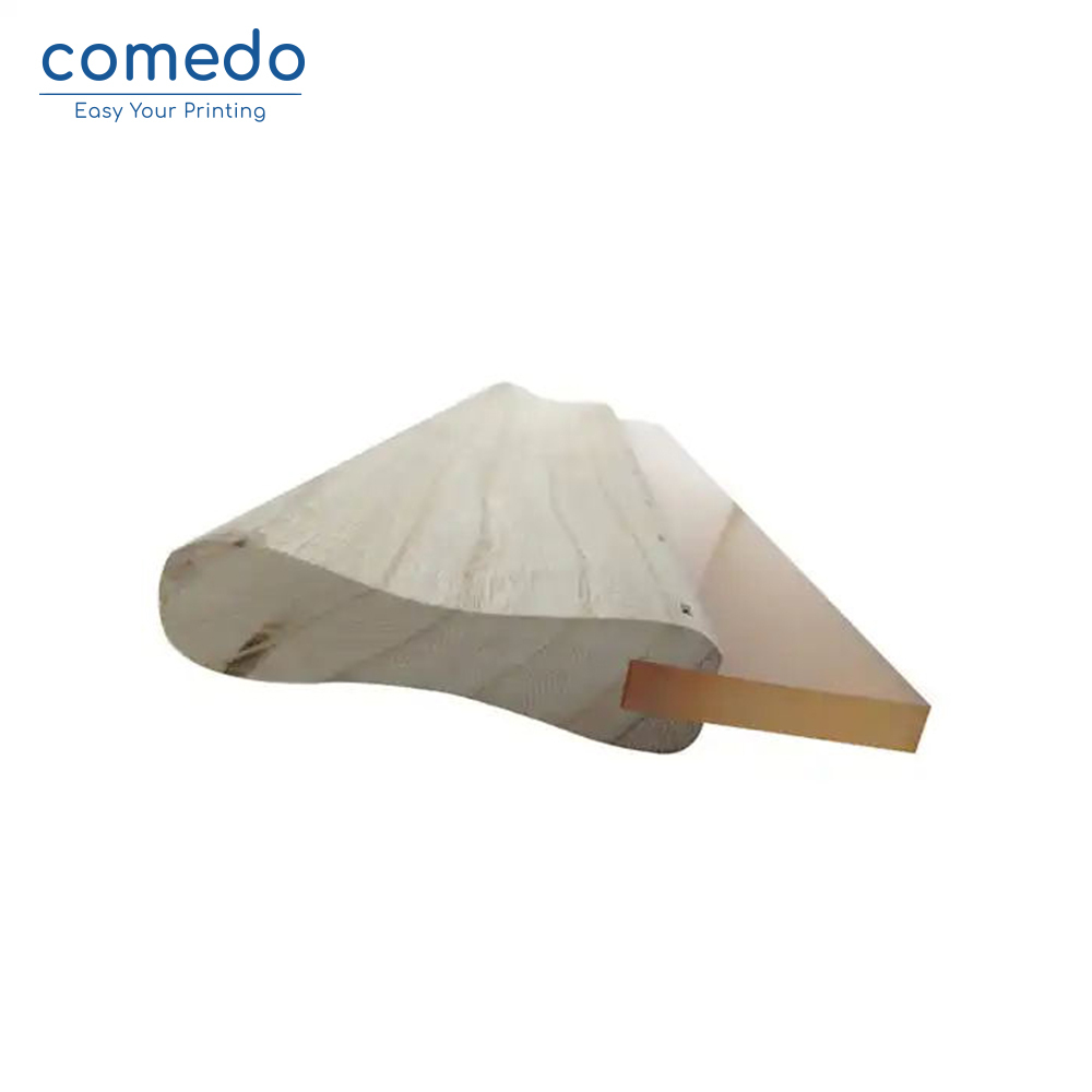 Wooden handle squeegee for screen printing