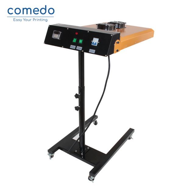 Double Fan  IR lamp screen printing flash dryer KMD602