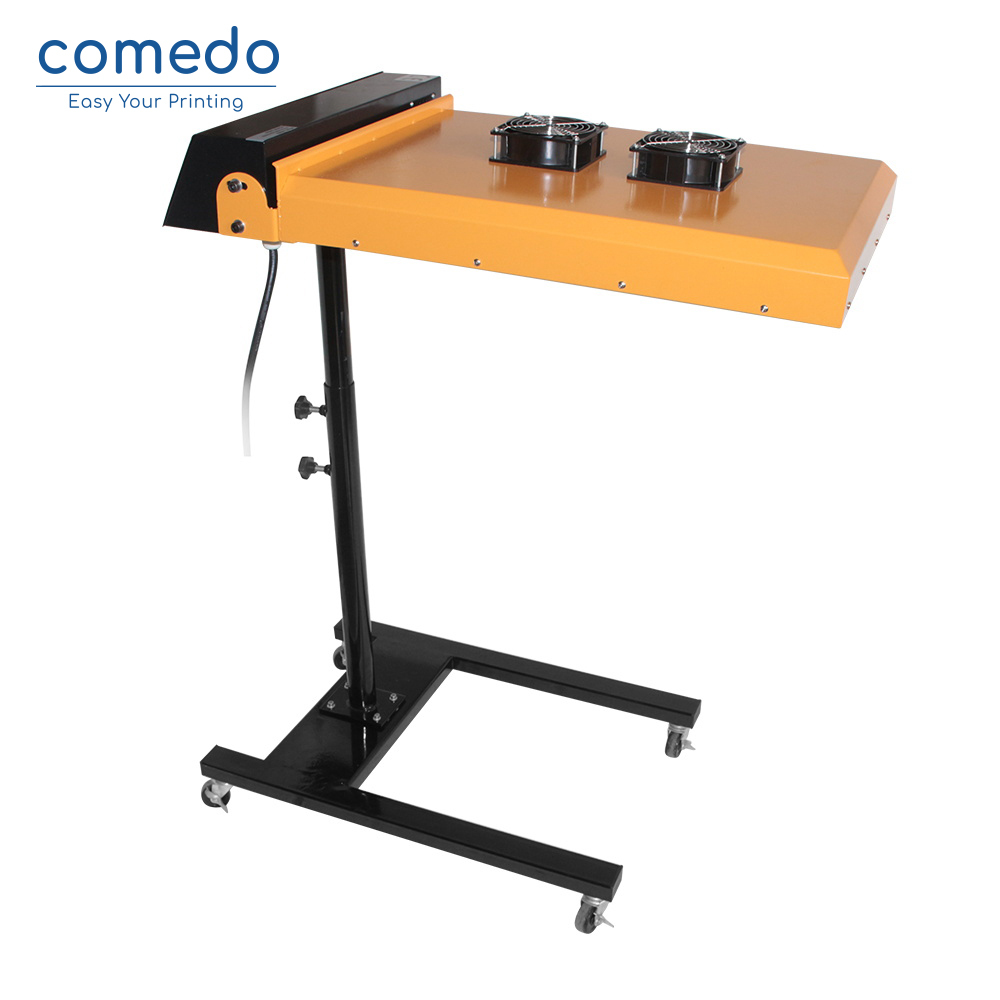 Double Fan  IR lamp screen printing flash dryer KMD602