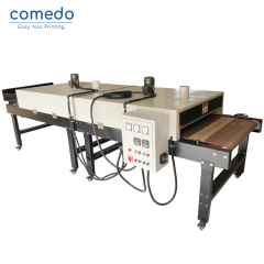 Screen printing tunnel dryer