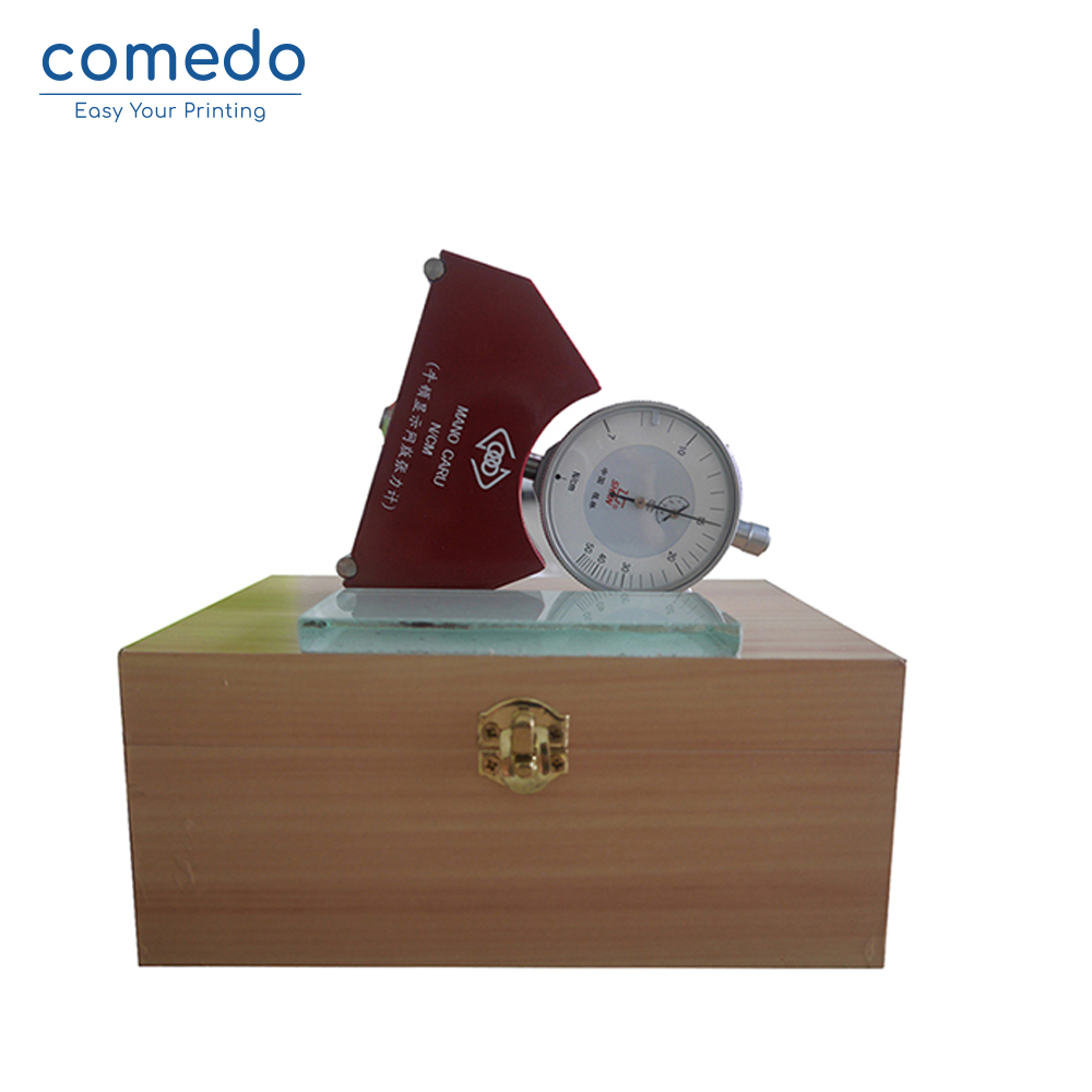 Screen printing tension meter