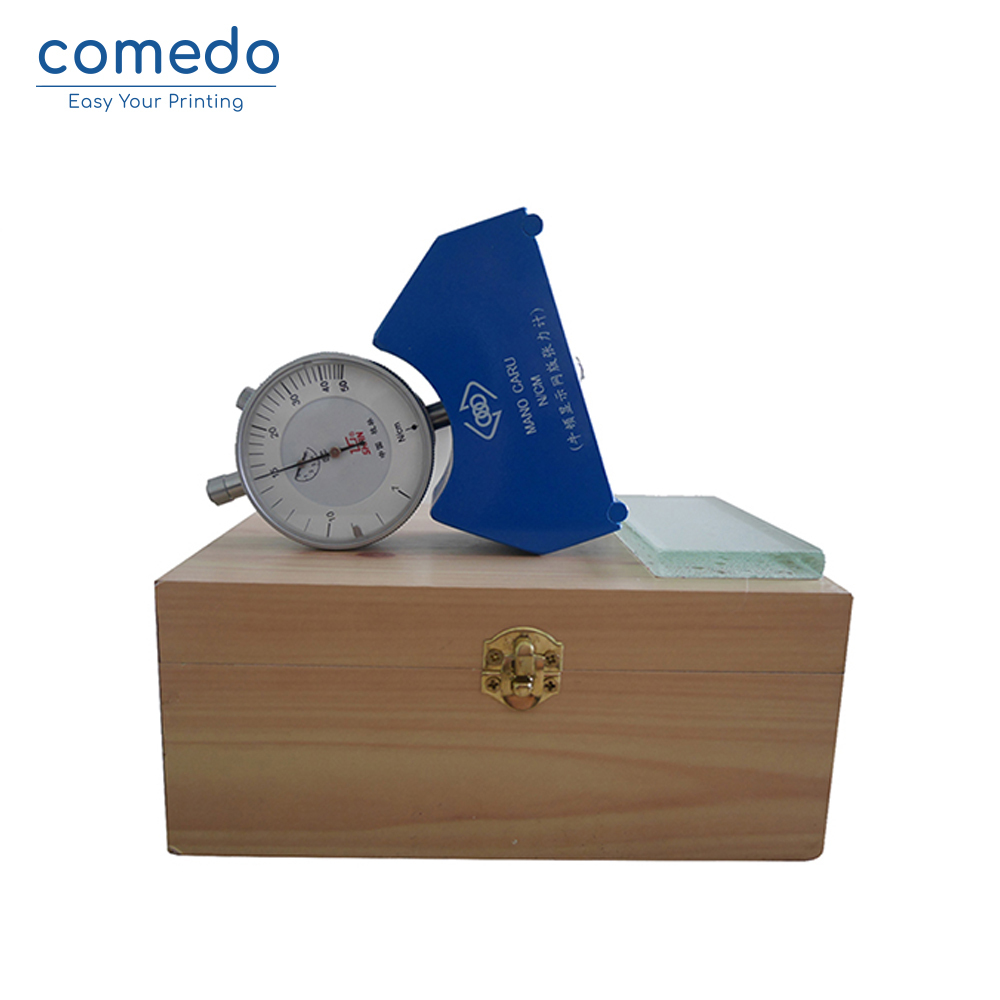 Screen printing tension meter