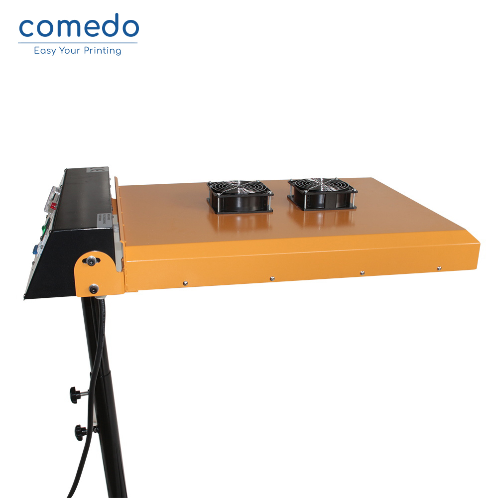 Double Fan  IR lamp screen printing flash dryer KMD602