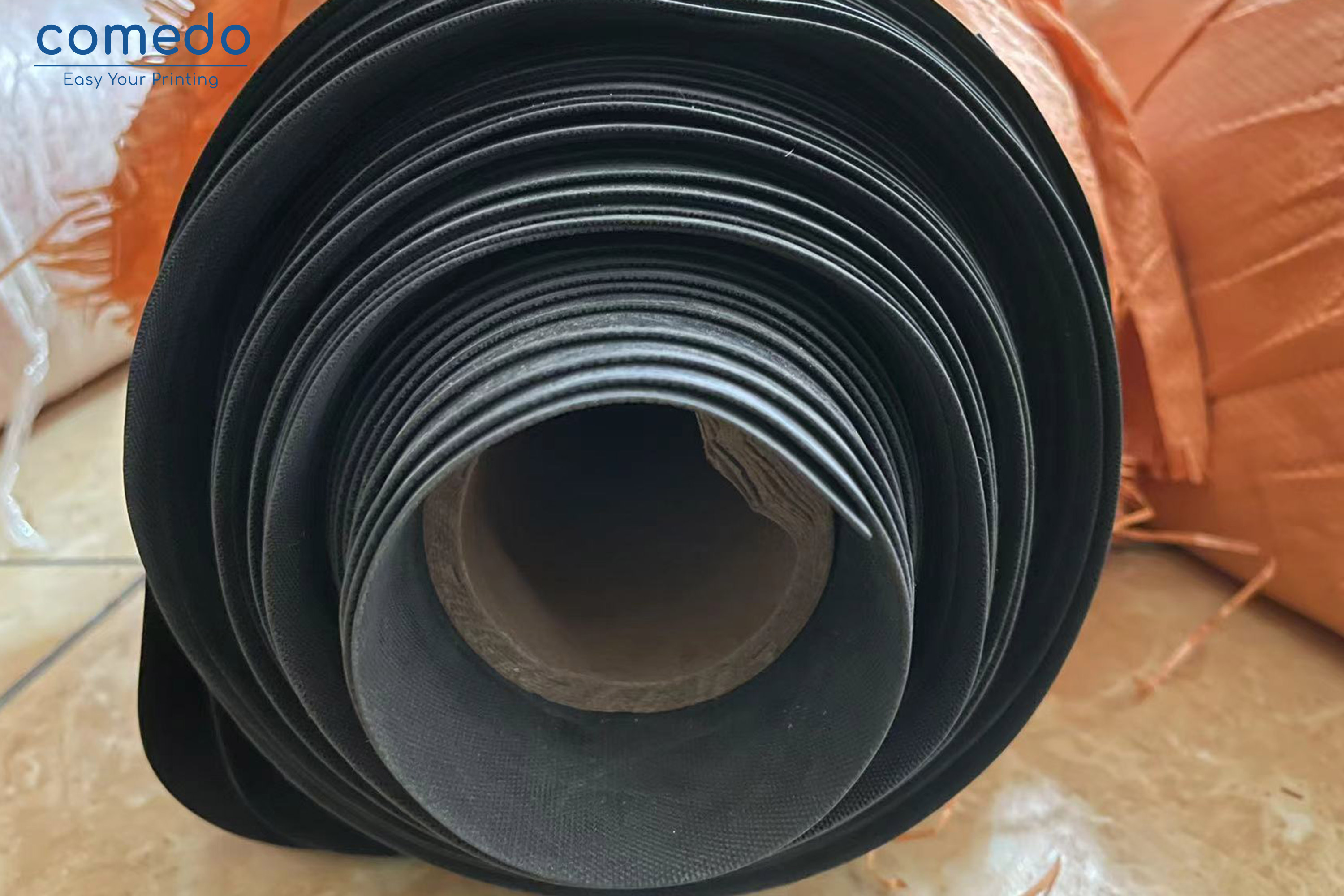 Screen printing vacuum exposure unit neoprene rubber blanket